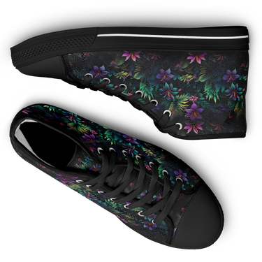 Chokefish™ Urban Peak Retro High Tops-Floral-008-2
